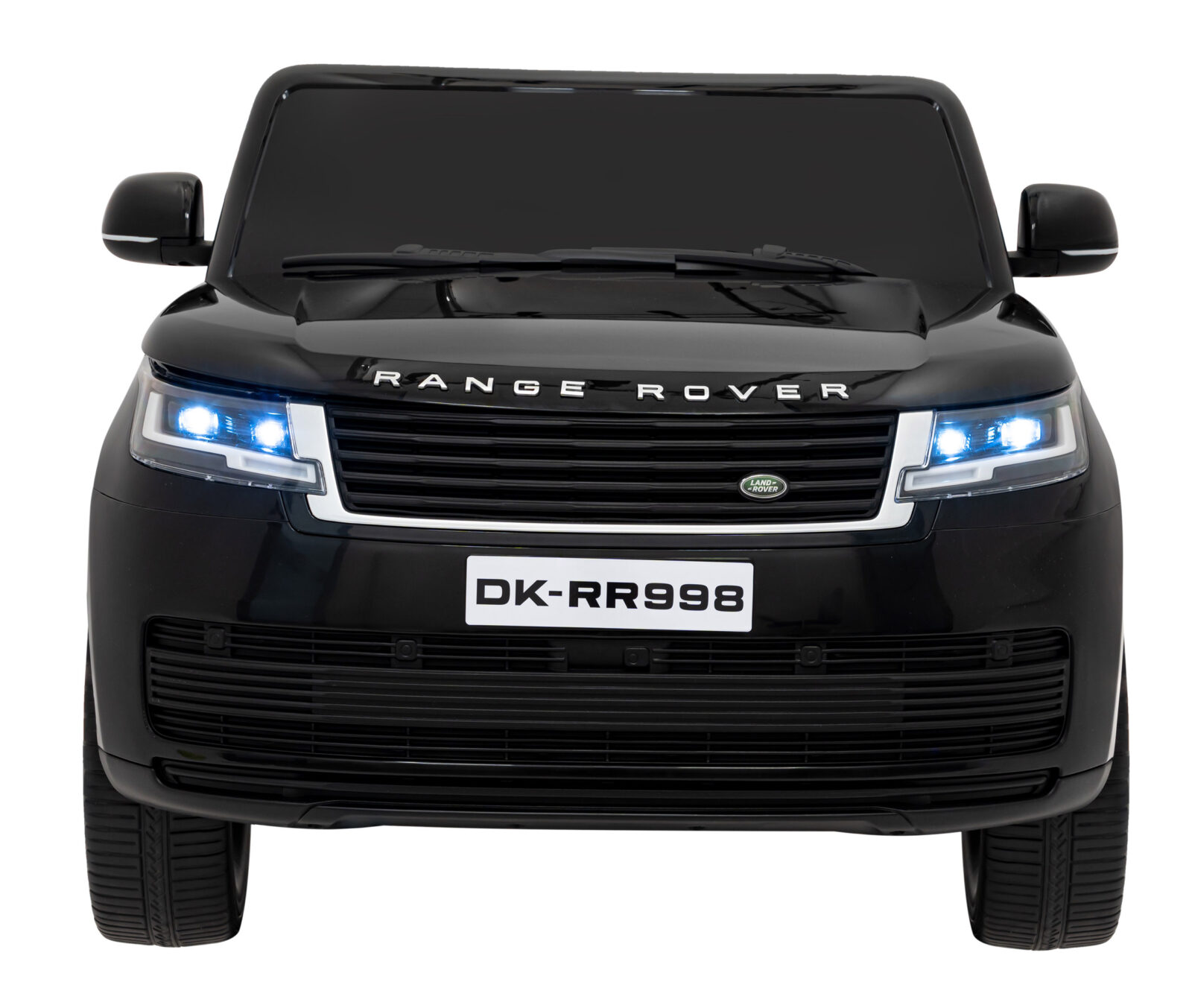 licencirani auto na akumulator range rover suv lift 4x4 - dvosjed - crni - slika 2