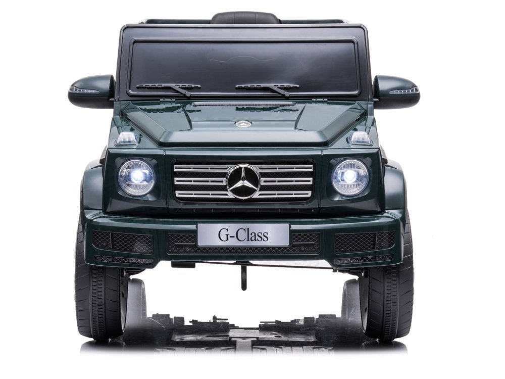 licencirani auto na akumulator mercedes g500 - zeleni - slika 2