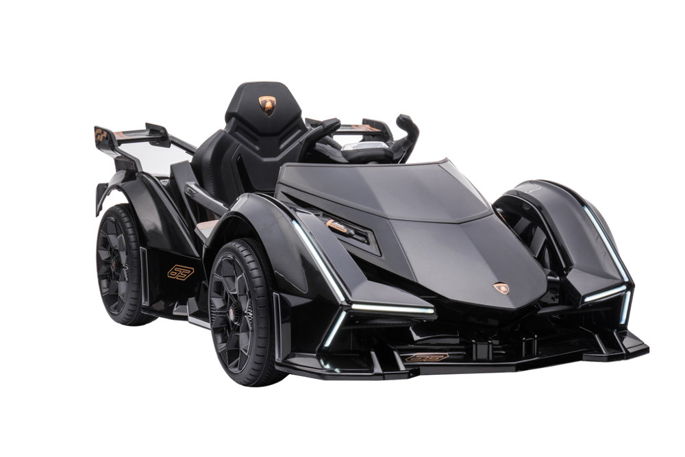 licencirani auto na akumulator lamborghini gt hl528 4x4 - crni - slika 1