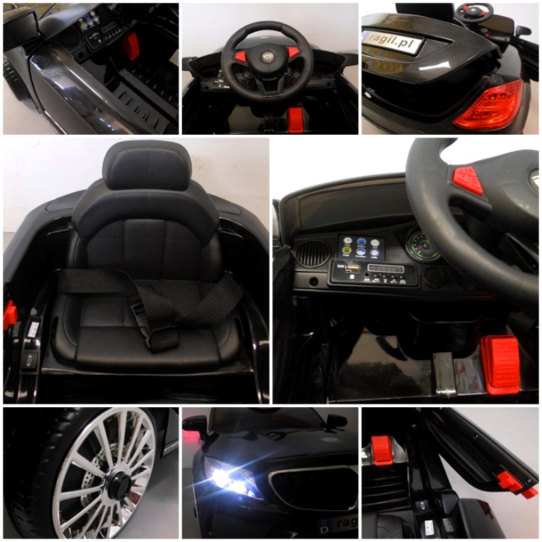 auto na akumulator sport m4 - crni - slika 2