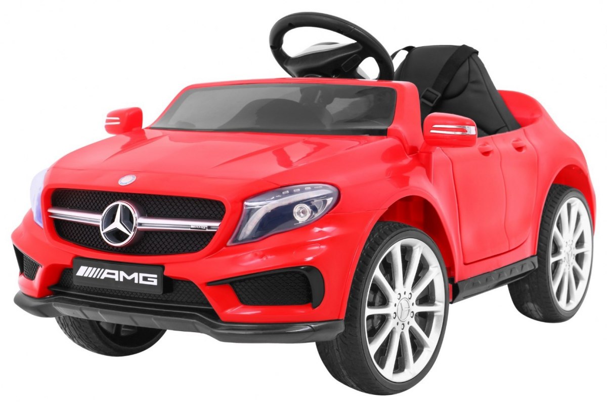 licencirani auto na akumulator mercedes gla 45 - crveni - slika 1