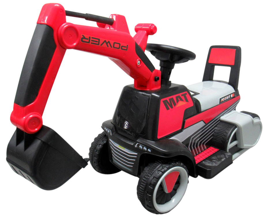 bager na akumulator power mat c3 - crveni - slika 2