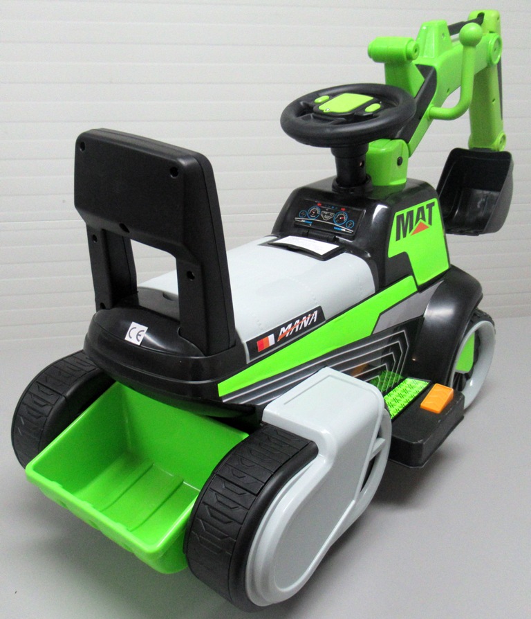 bager na akumulator power mat c3 - zeleni - slika 2