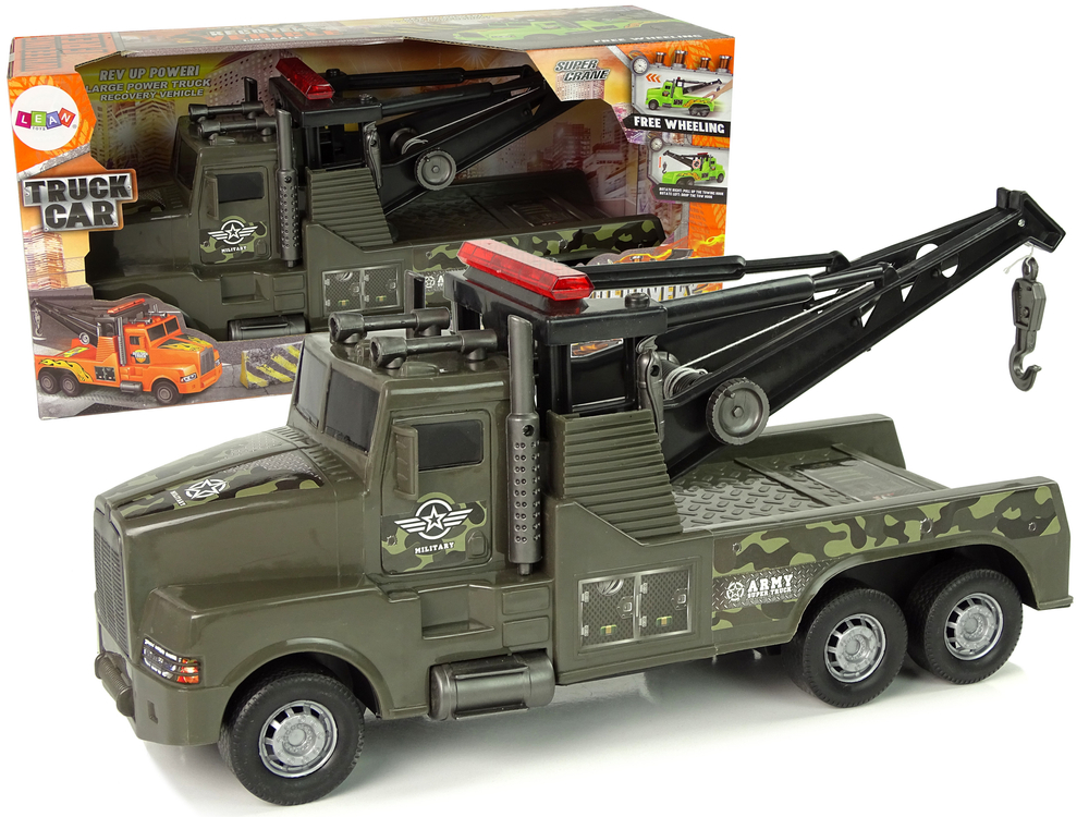 auto tow truck roadside assistance 1:10 moro rope - slika 1