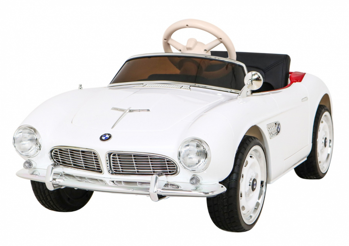 licencirani auto na akumulator bmw 507 retro - bijeli - slika 1
