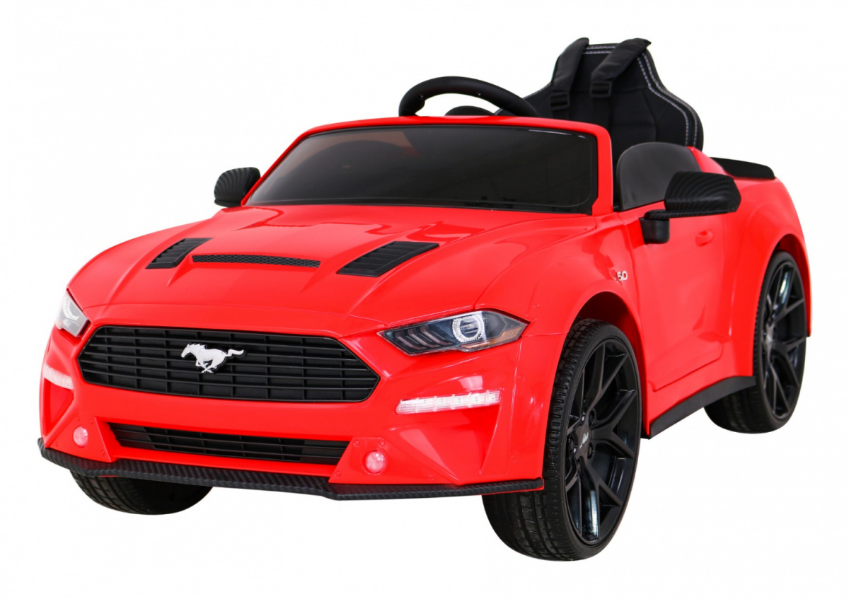 licencirani auto na akumulator ford mustang gt - crveni - slika 1