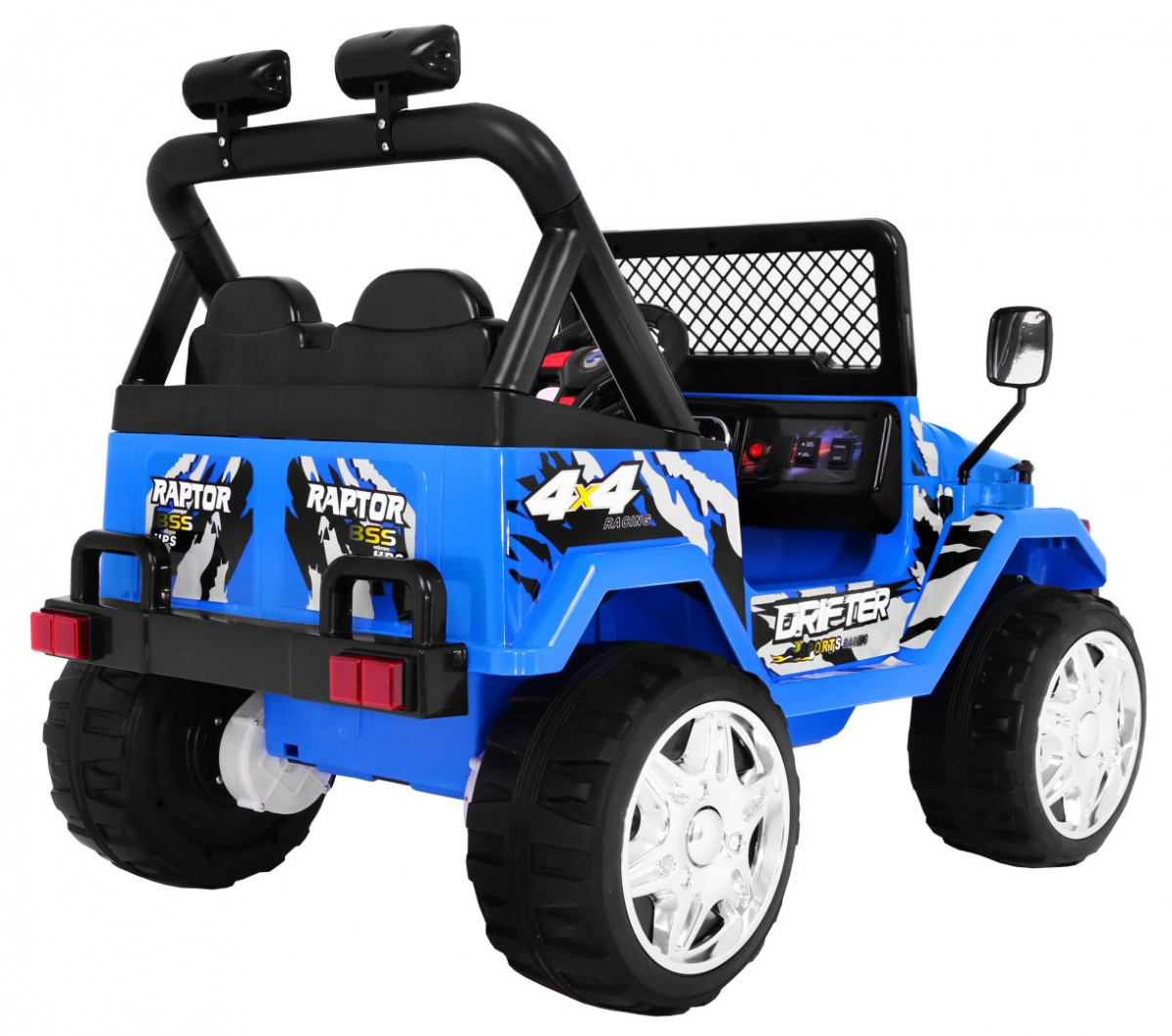 auto na akumulator raptor drifter - plavi - slika 2