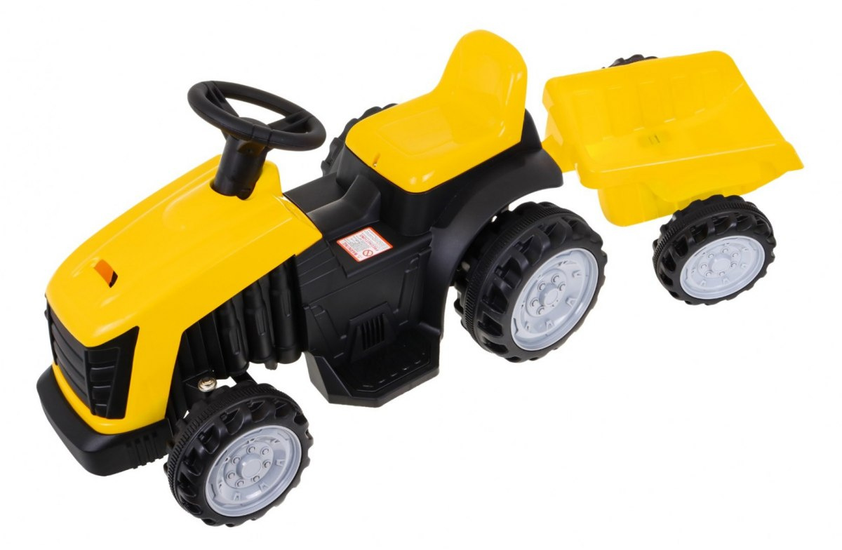 traktor na akumulator t7 - žuti - slika 2