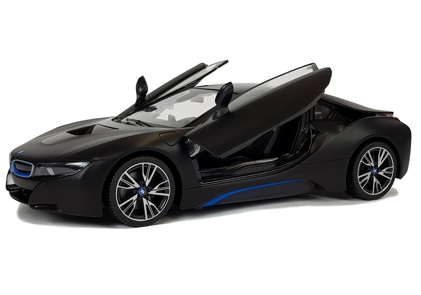 auto na daljinsko upravljanje bmw i8 rastar 1:14 - crni - slika 2