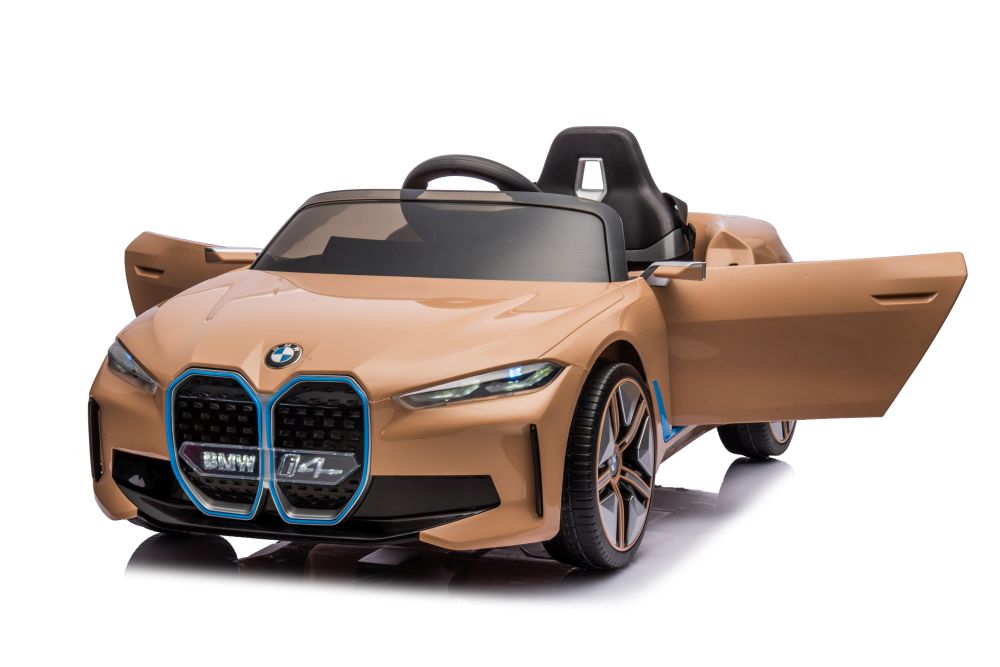 licencirani auto na akumulator bmw i4 4x4 - zlatni - slika 2