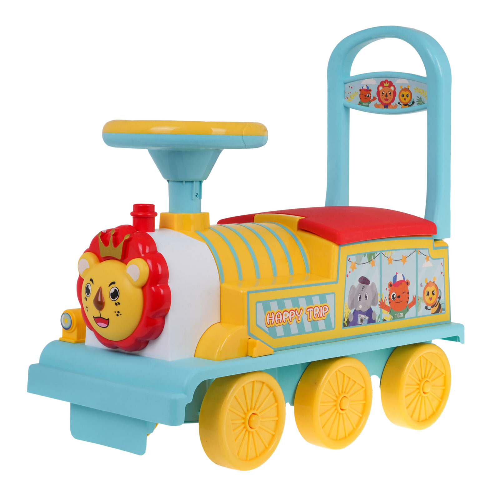 dječja guralica locomotive - lav - slika 1