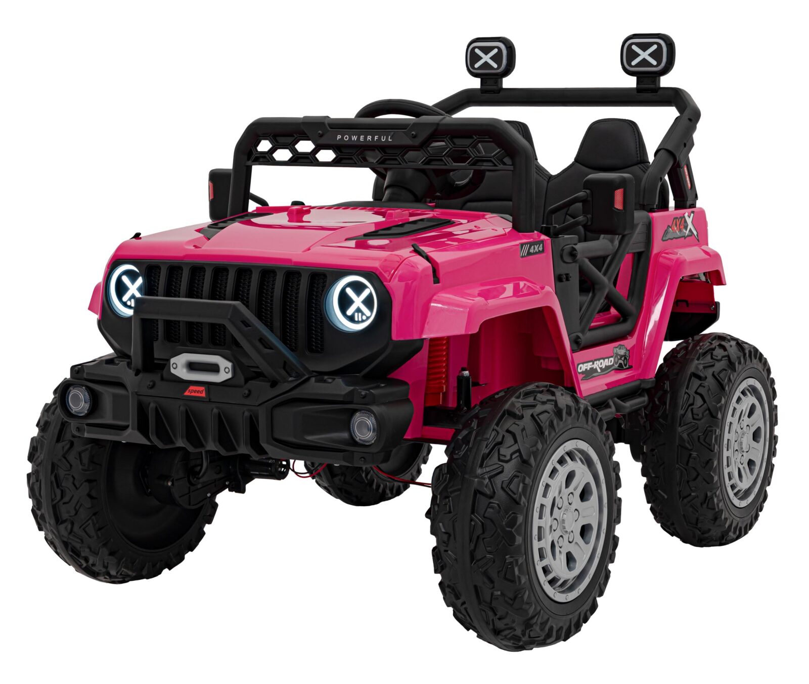 auto na akumulator off road speed 4x4- rozi - slika 2