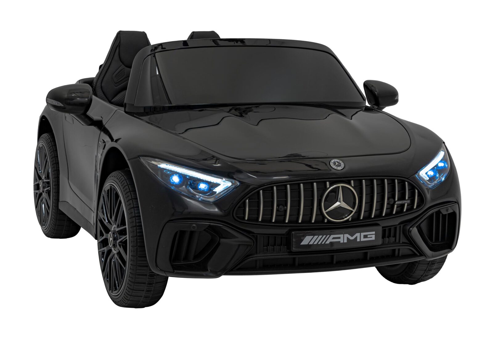 licencirani auto na akumultor mercedes benz amg sl63 - crni - slika 1