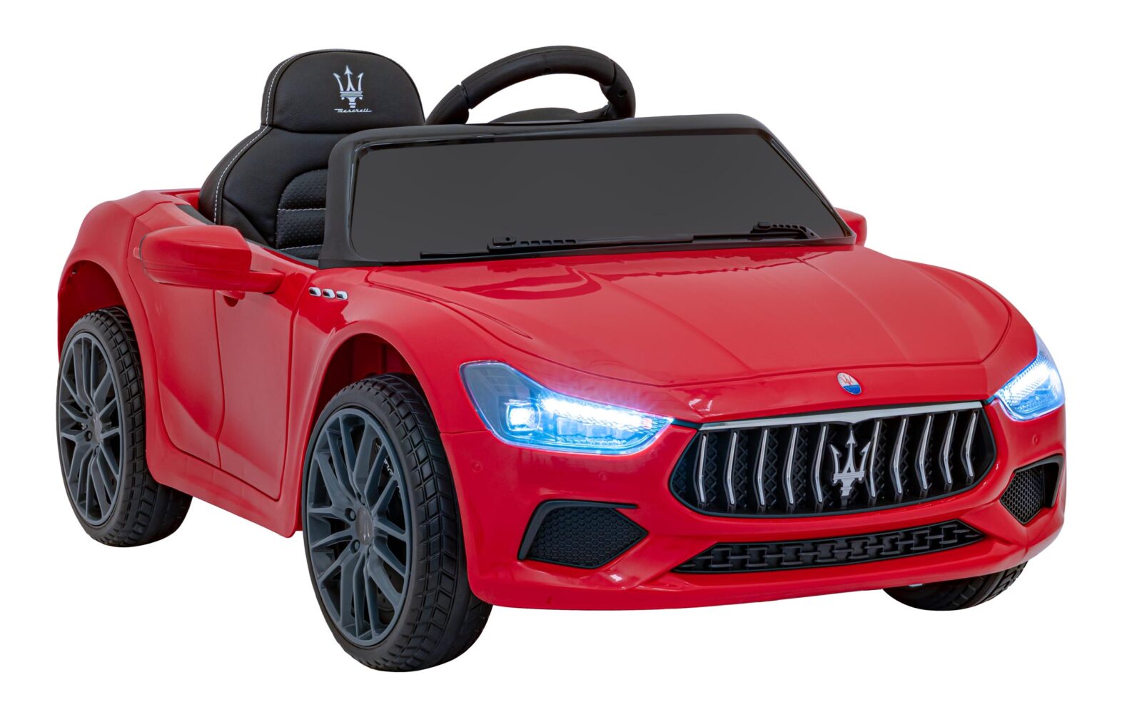licencirani auto na akumulator maserati ghibli s - crveni - slika 2
