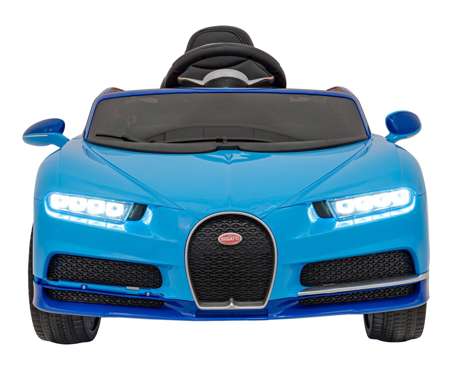 licencirani auto na akumulator bugatti chiron - plavi - slika 2