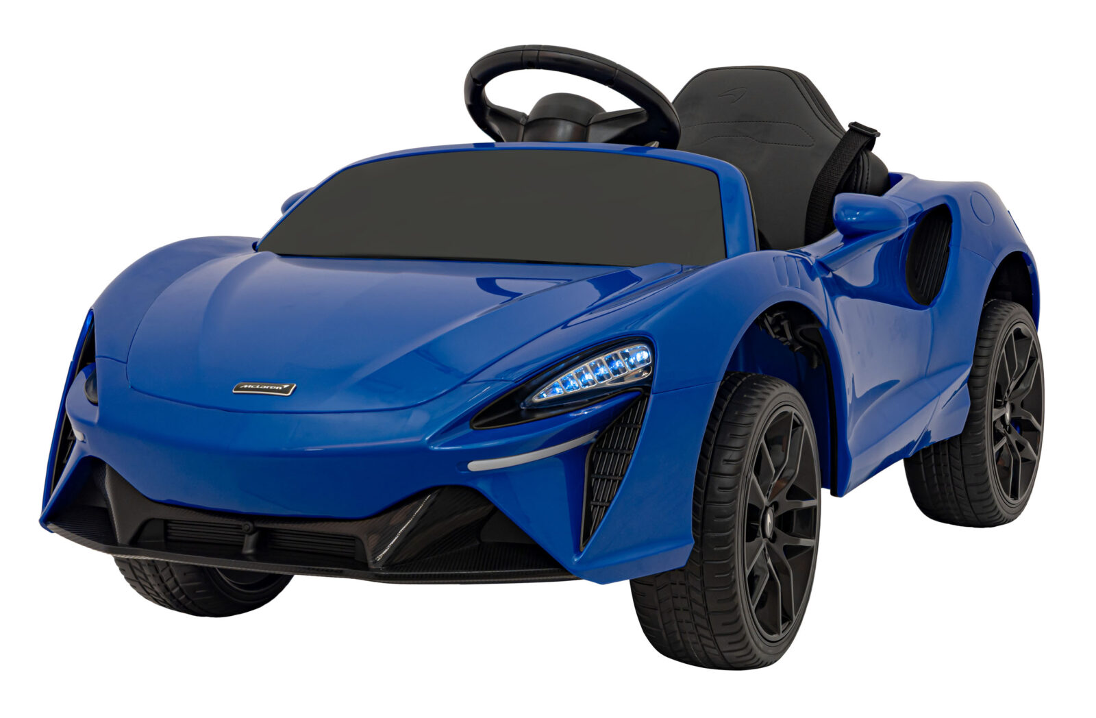 licencirani auto na akumulator mclaren artura 4x4 - plavi - slika 2