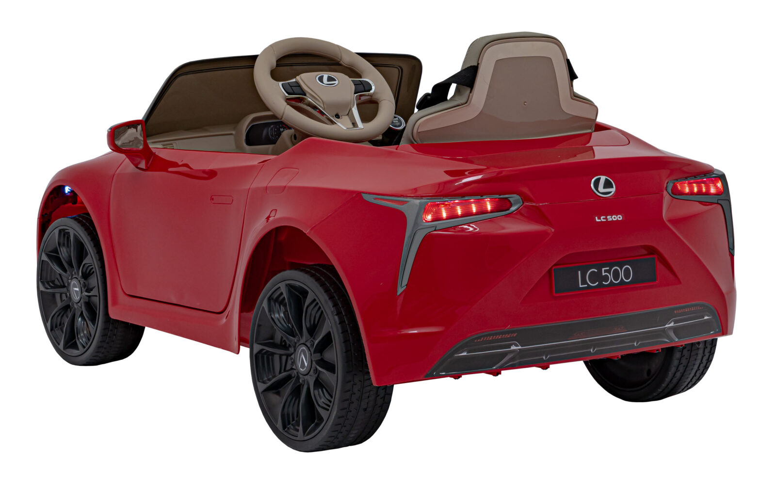 licencirani auto na akumulator lexus lc500 - crveni - slika 2