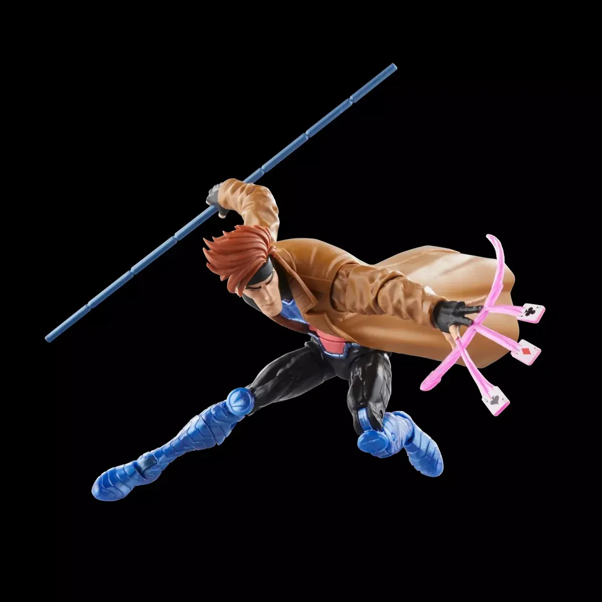 marvel legends series: x-men ’97 – gambit figura, 15cm - slika 2