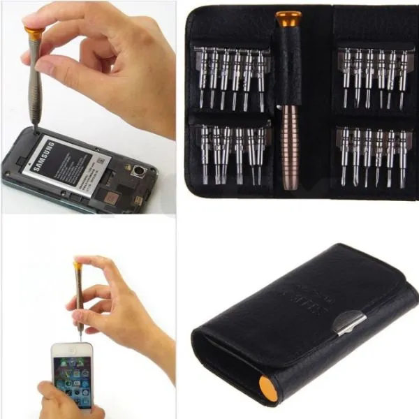 25u1 servisni set alata za elektroniku iphone,tablete,foto i sl. - slika 2