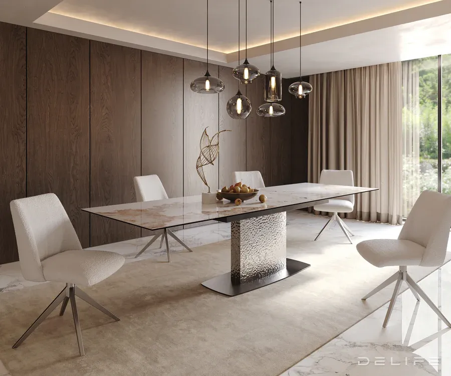produljivi stol edge 200/300x100, materijal: keramika minas melange - slika 8