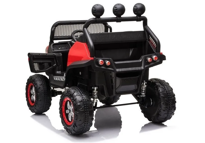 licencirani auto na akumulator mercedes unimog s 4×4 – crveni - slika 6