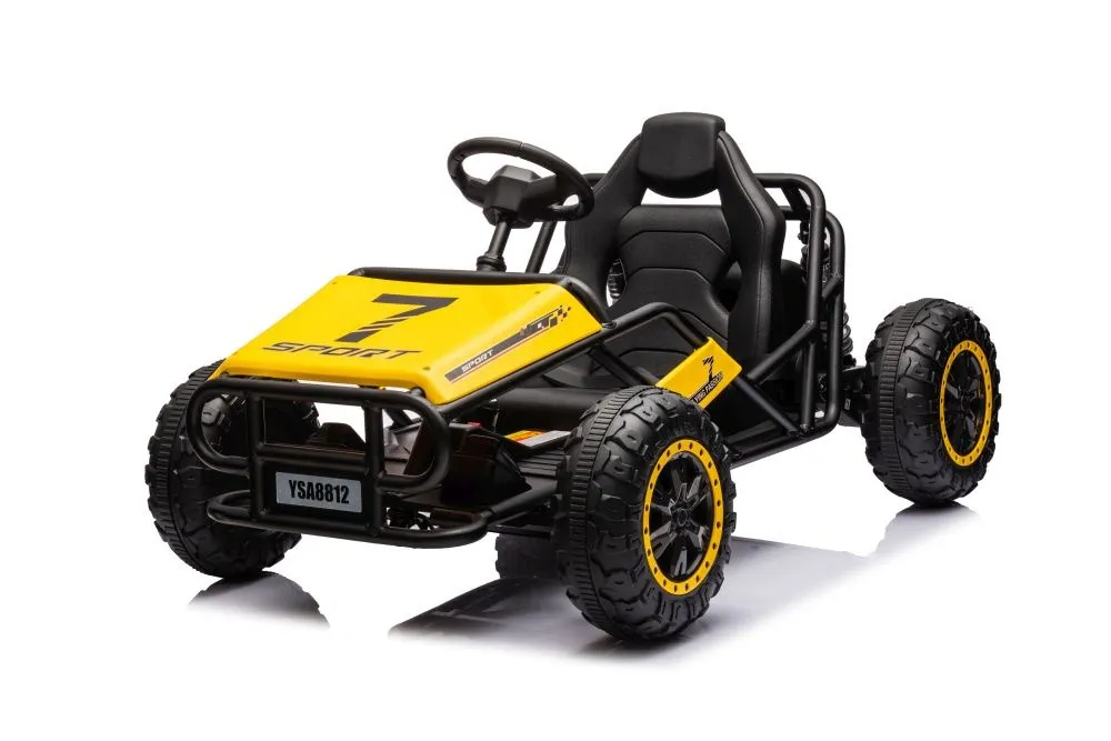 buggy na akumulator a8812 24v - žuti - slika 3