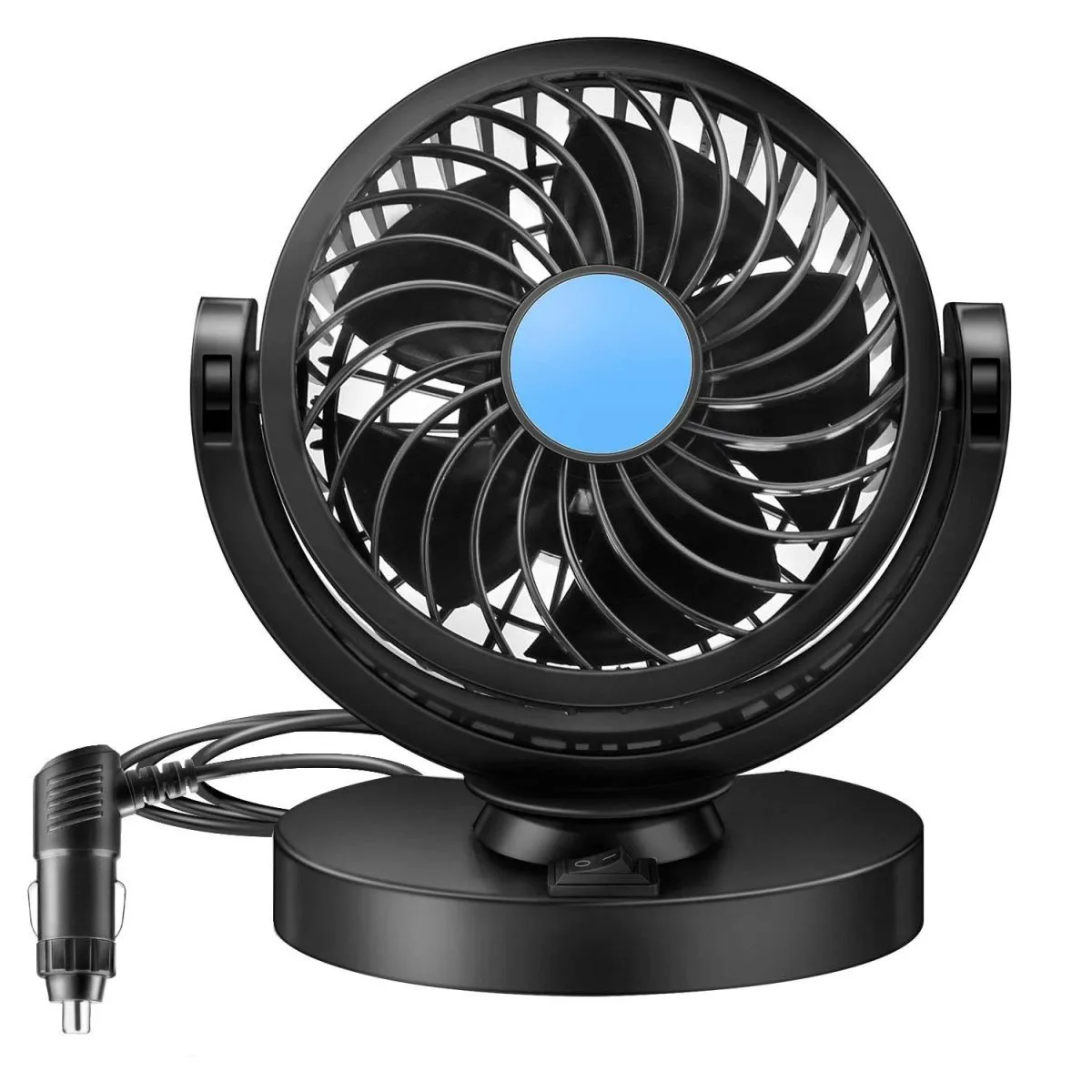 rotirajući ventilator na upaljač 12v - akcija - slika 6