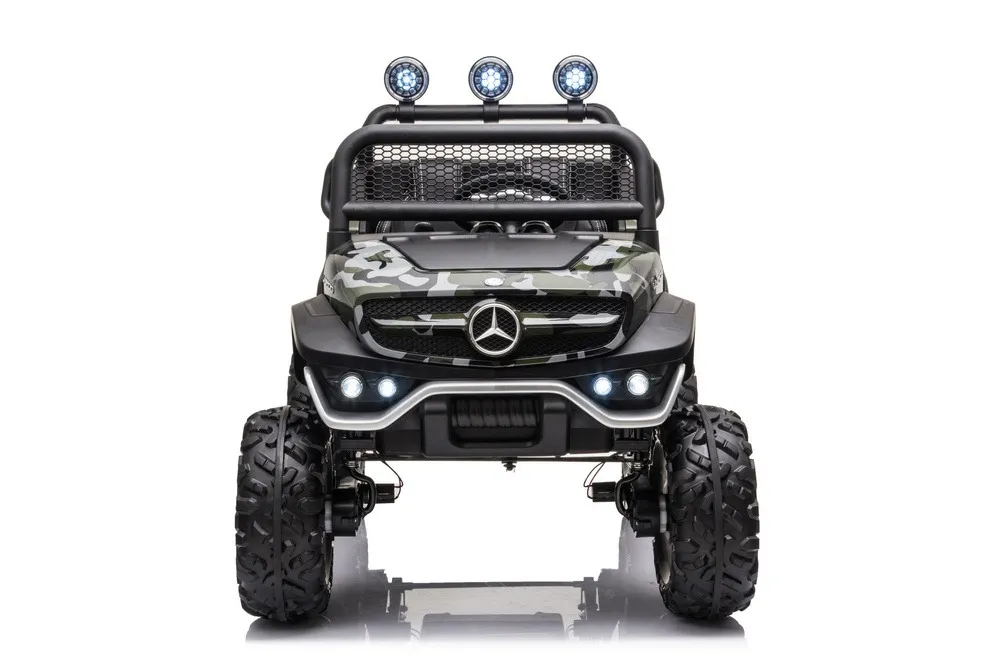 Licencirani auto na akumulator Mercedes Unimog S - moro/army - Mursko Središće