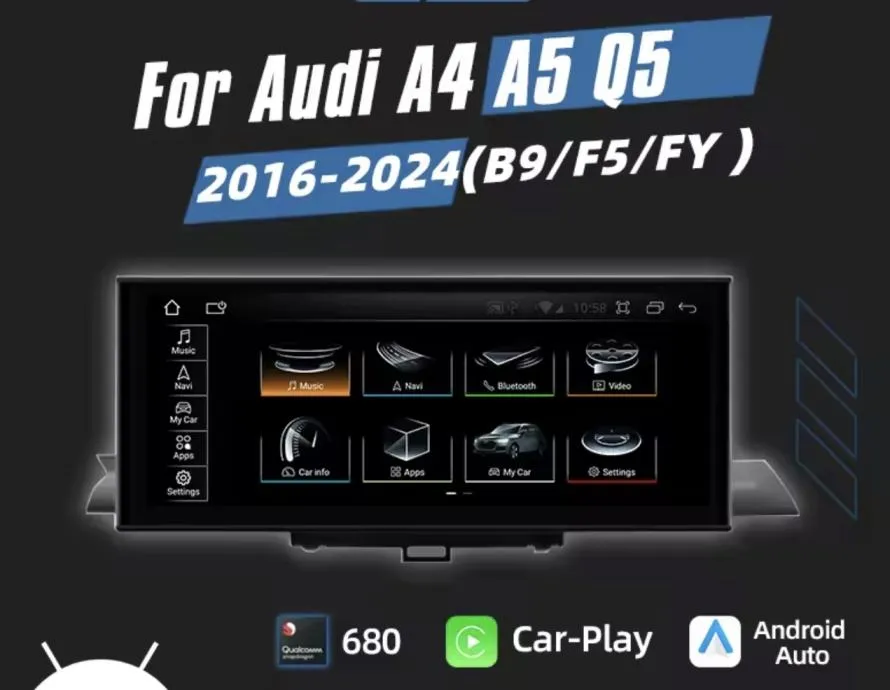audi a4 a5 b9 2016 - 2024 original multimedija carplay android navi - slika 5