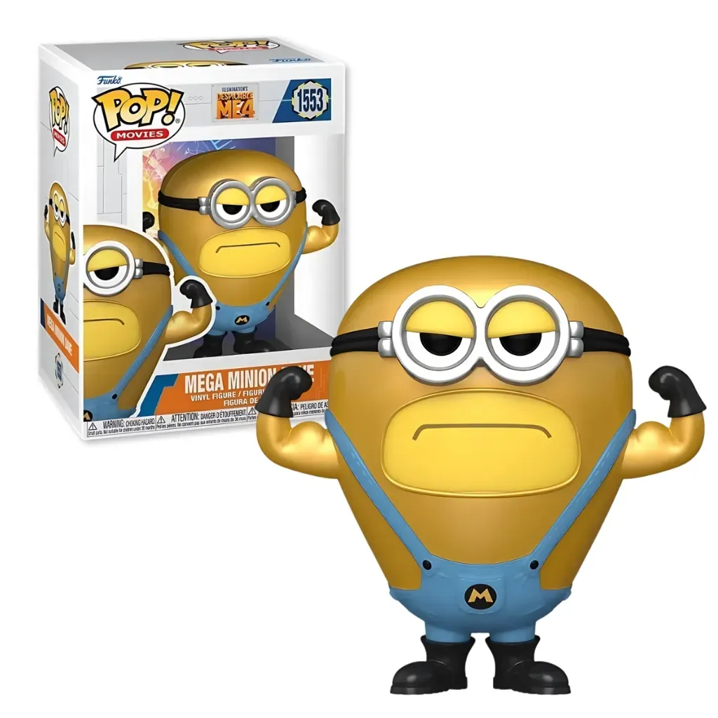 funko pop! movies: despicable me 4 – mega minion dave #1553 - slika 4