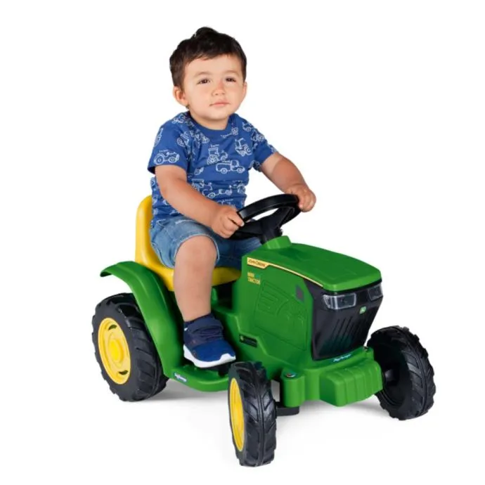 peg perego traktor na akumulator john deere mini traktor 6v - slika 2