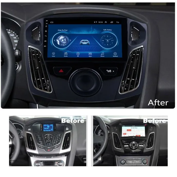2din original radio ford focus 2012 2013 2014 2015 gps navigacija - slika 4