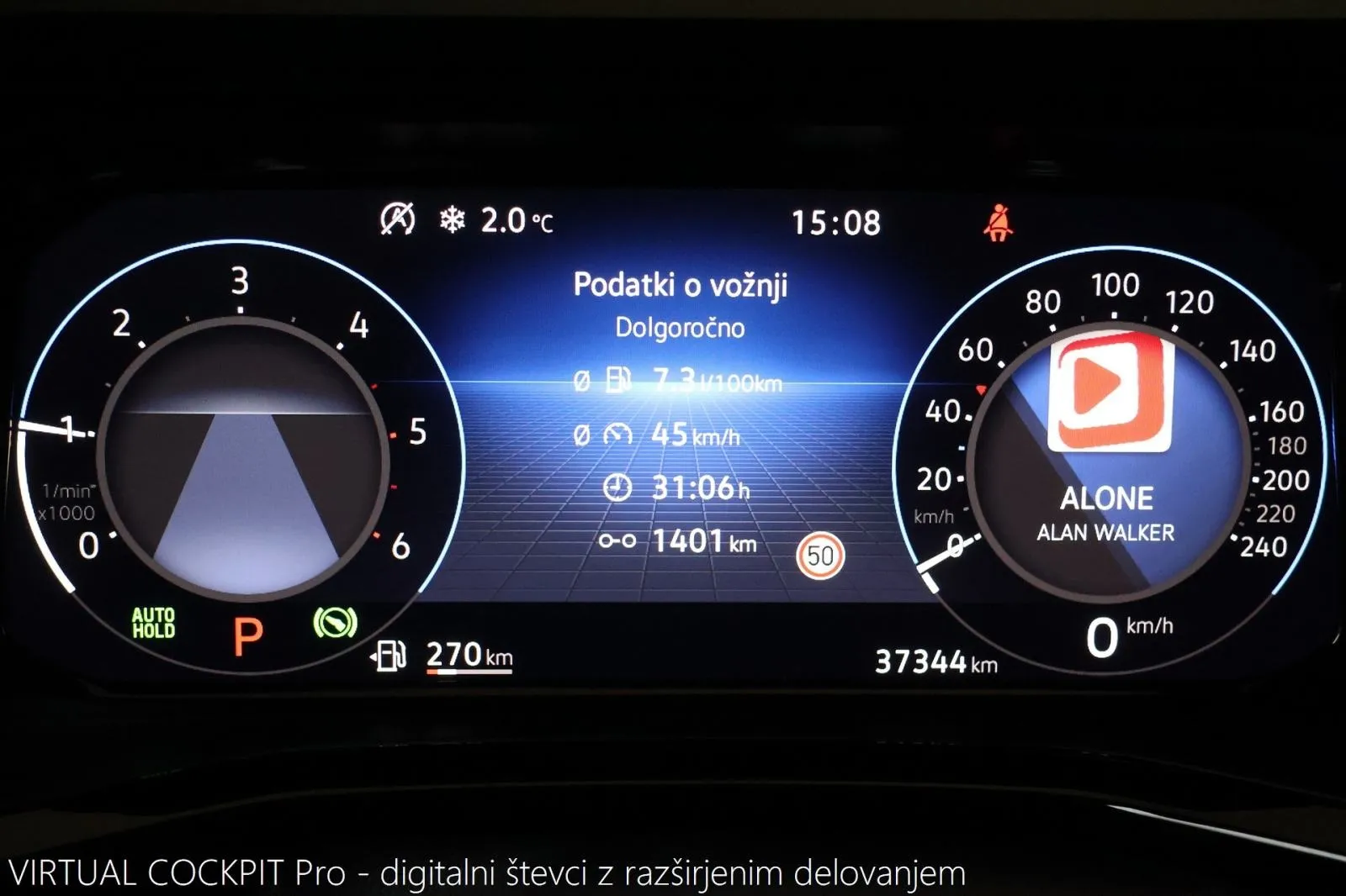 volkswagen multivan t7 l2 2.0tdi dsg edition 150ks matrix cockpit dab - slika 15