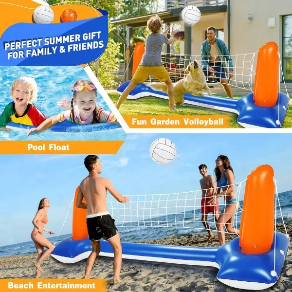 odbojkaški i košarkaški set luftića za plažu - slika 2