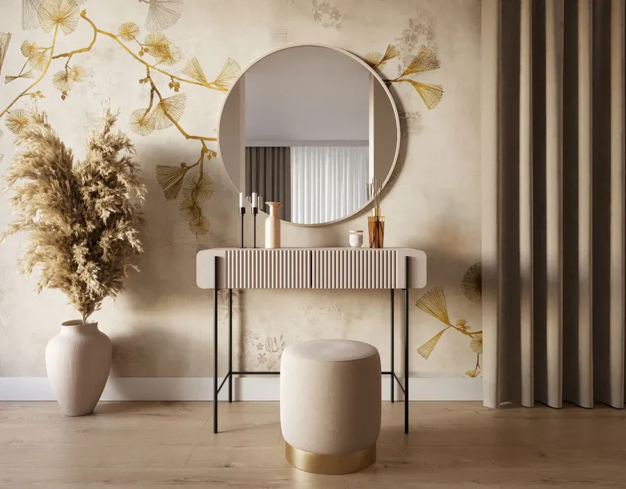 Pomoćni stolić Malmi 100cm, 2 Ladice, Materijal: MDF - Čakovec