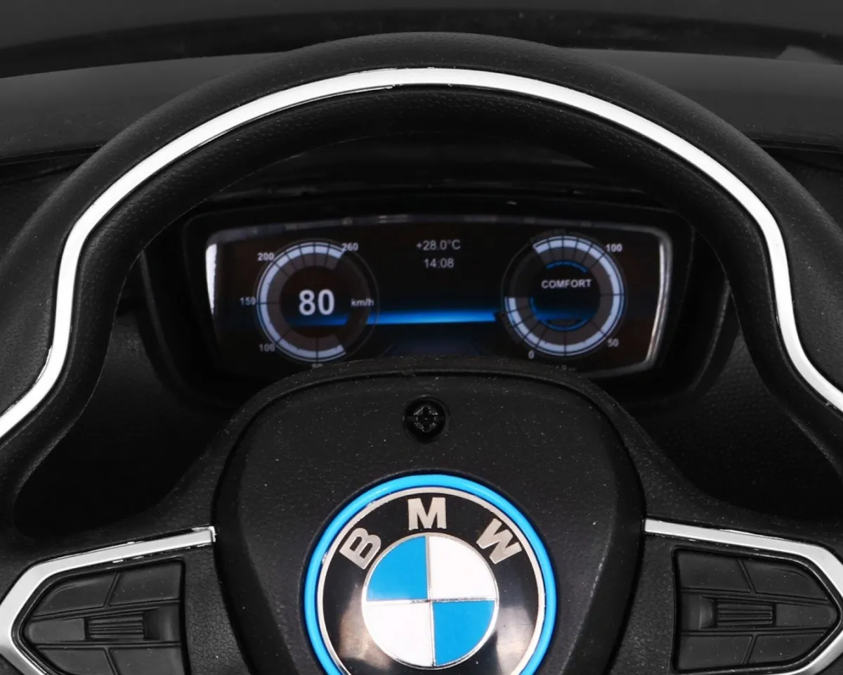 licencirani auto na akumulator bmw i8 lift - narančasti - slika 8