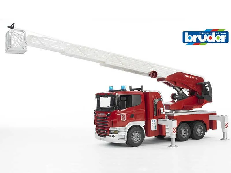 bruder vatrogasni kamion scania - slika 1