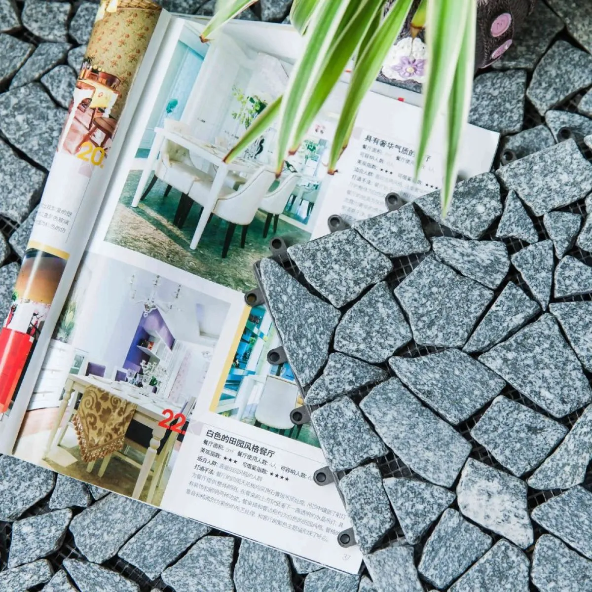 ekološke podne pločice - pebble - slika 7