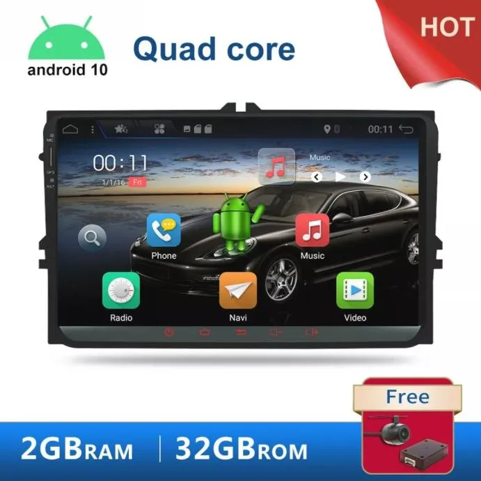 2din radio VW GOLF 5 6 Polo Passat ANDROID GPS NAVIGACIJA - Čakovec