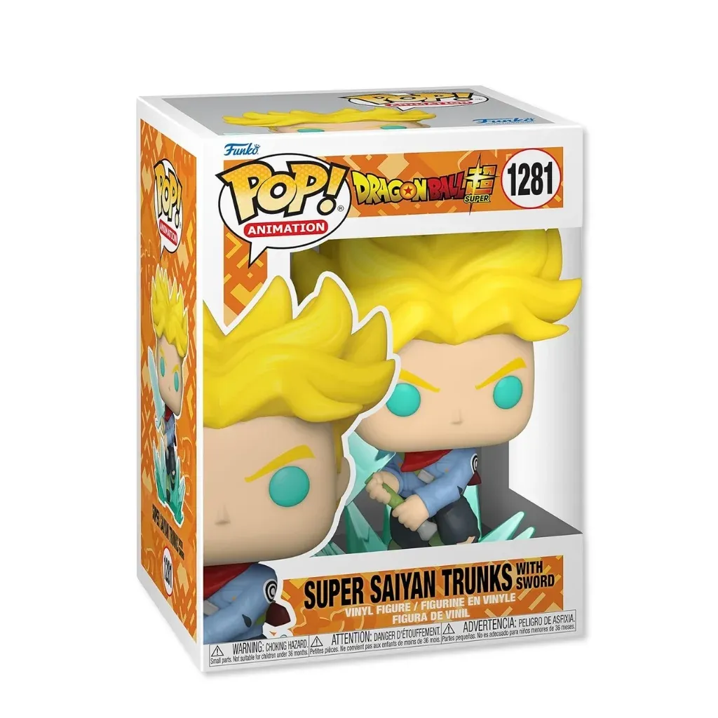 Funko Pop! Animation: Dragon Ball Super Saiyan Trunks with Sword 1281 - Zagreb