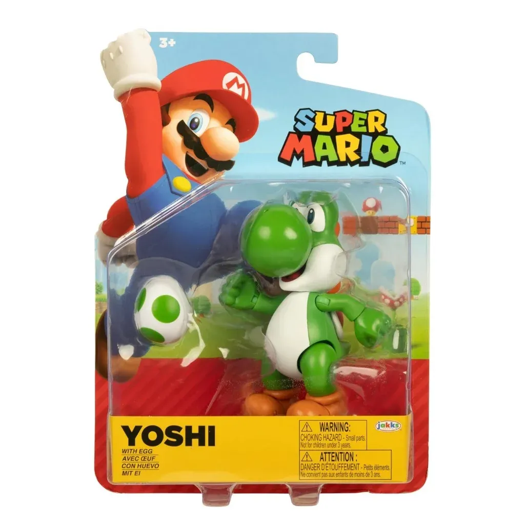 super mario bros – yoshi figurica, 10cm - slika 4