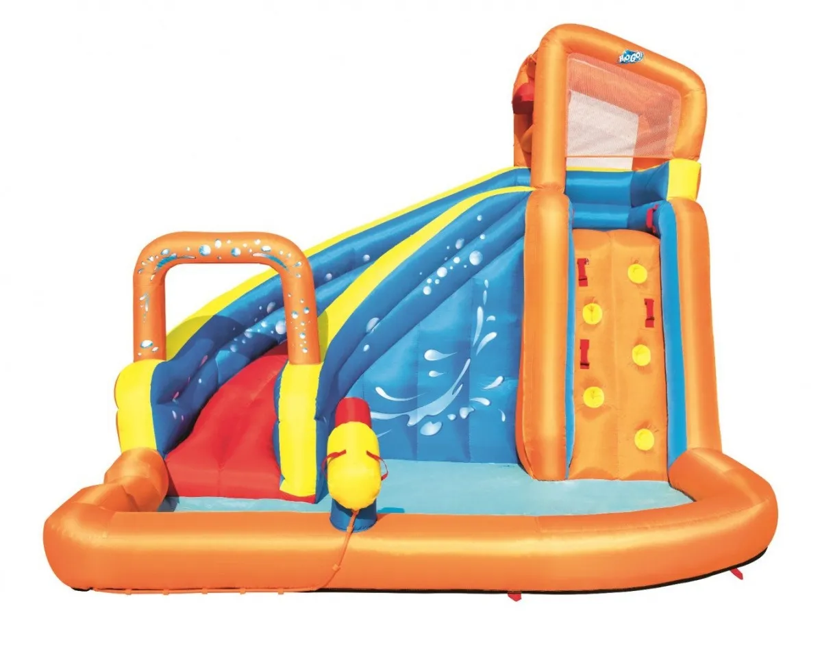 bazen/igralište s toboganom turbo splash bestway - šareni - slika 13