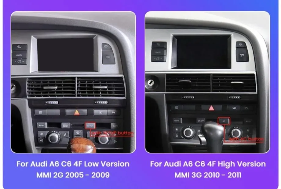 original multimedija za audi a6 c6 2005- 2012 android navigacija radio - slika 7