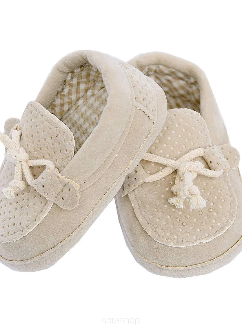 Mokasine za bebe 6628 - bež - Zaprešić