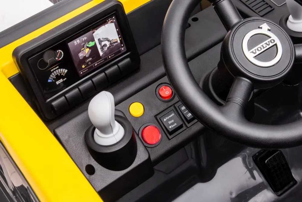 bager na akumulator volvo dk-ve888 - žuti - slika 14