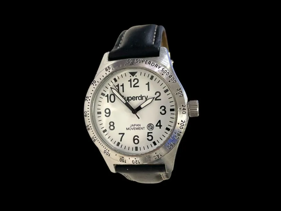 ručni sat superdry syg105twa - 44mm / r1, rate! - slika 2