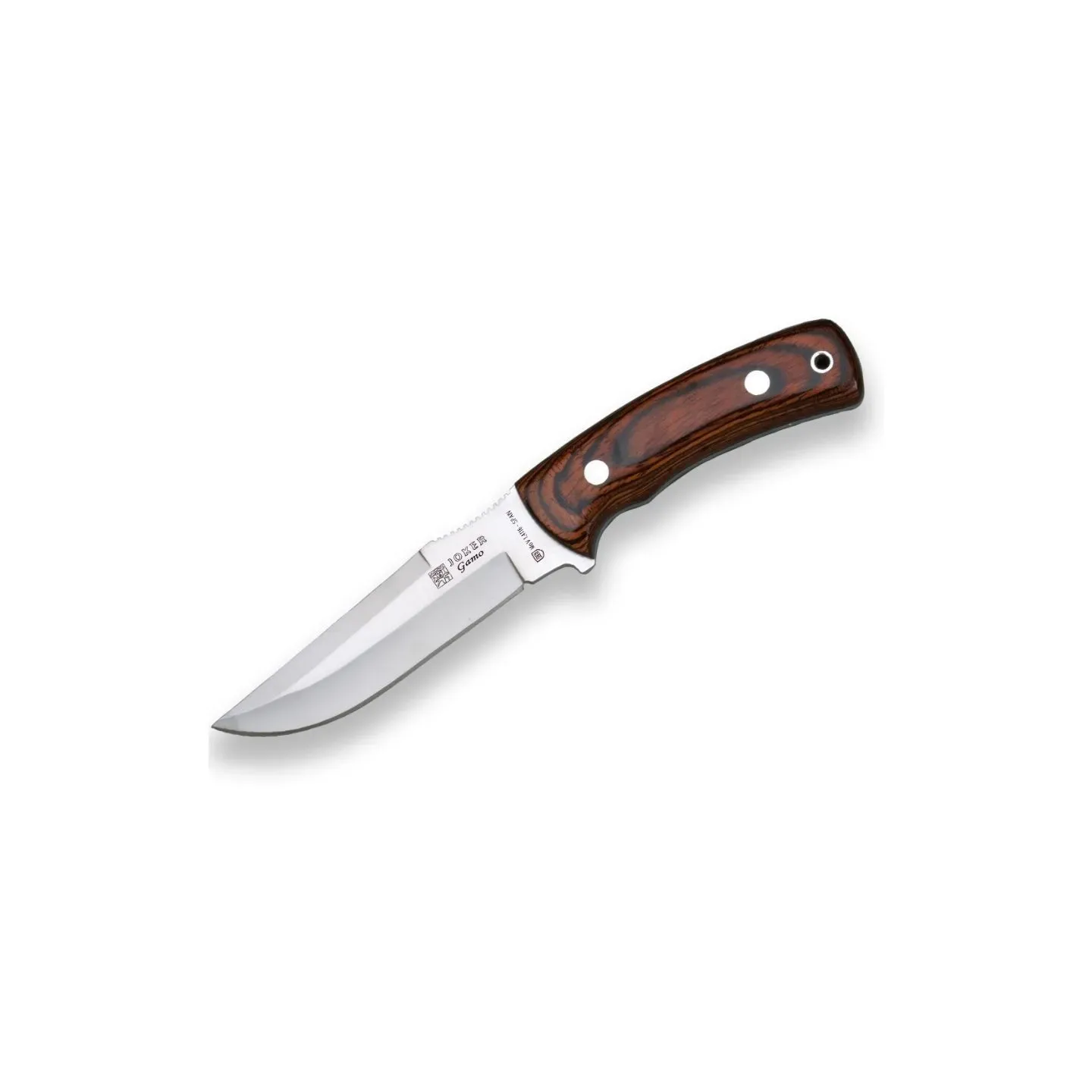 Lovački nož s drškom od crvenog drva Joker Gamo CR50 13cm - Poreč