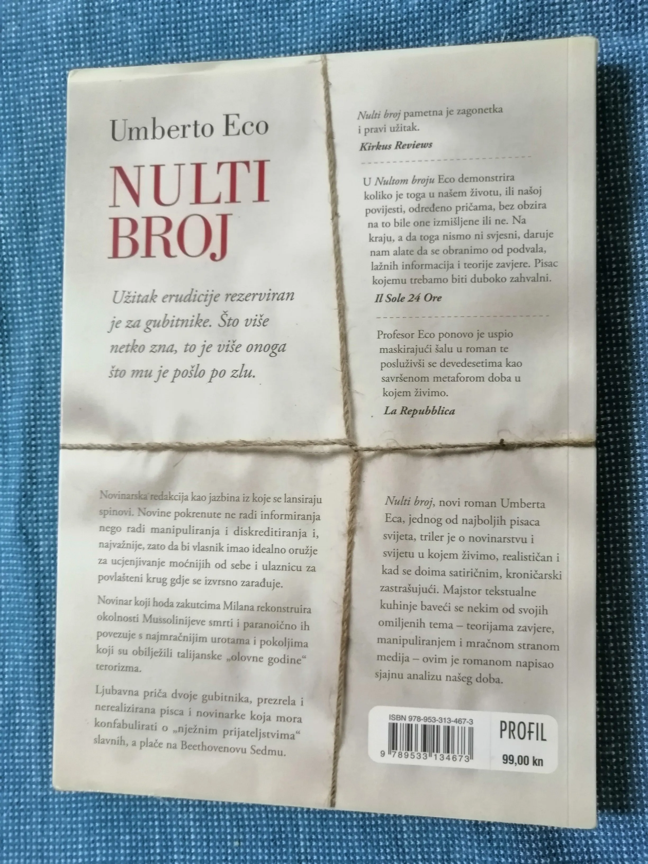 umberto eco – nulti broj - slika 4