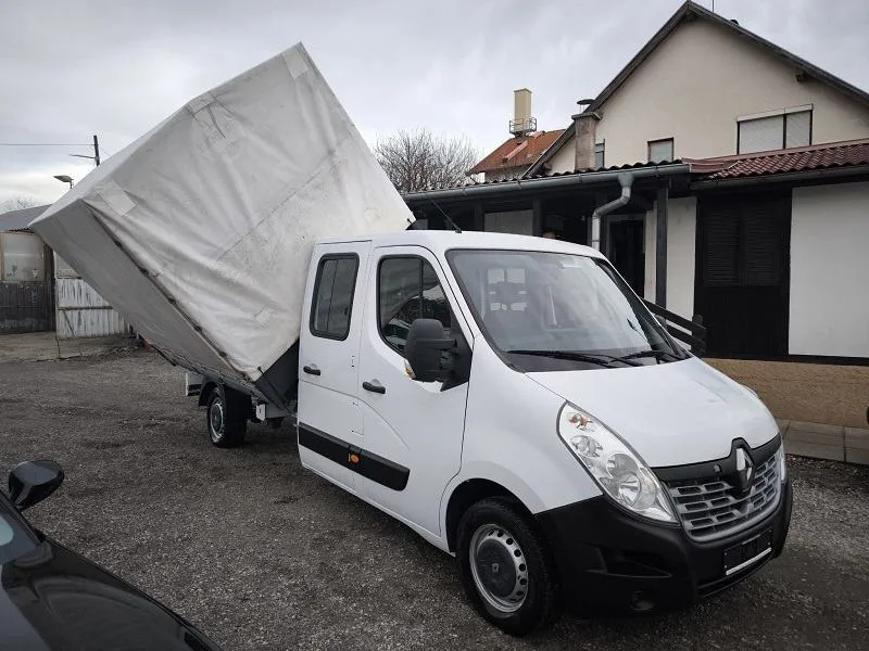 renault master 2.3 dci*130ks*trostrani kiper*dupla kabina*klima* - slika 2
