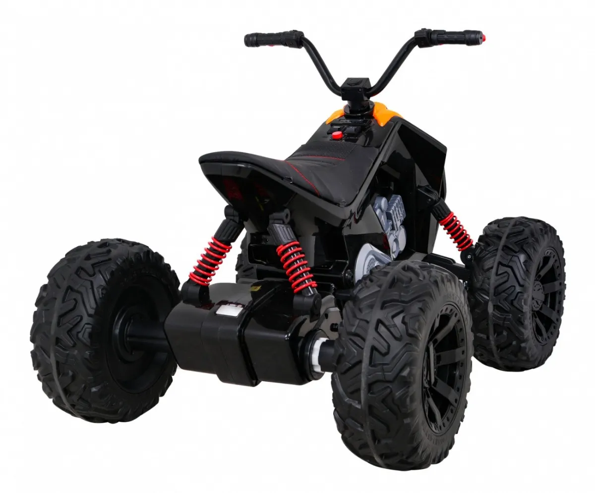 quad na akumulator lucky seven - crni - slika 5